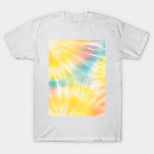 Abstract Rainbow Flower T-Shirt